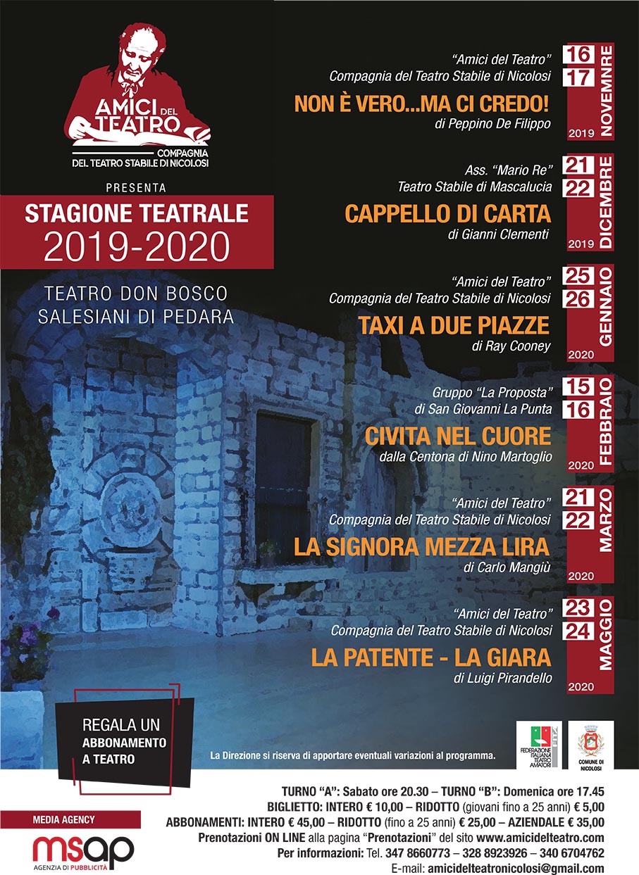 stagione teatrale
